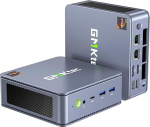 GMKtec Mini PC Mini PC, M5 Plus AMD Ryzen 7 5825U (8C/16T, up to 4.5 GHz), 32GB DDR4 RAM 1TB NVMe SSD Dual LAN 2.5G Mini PC, WiFi 6, USB 3.2, Type-C/BT 5.2/DP/HDMI Mini Gaming PC for Office