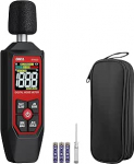 BINTA detsibellim&otilde;&otilde;tja Helitasemem&otilde;&otilde;tja 30dB kuni 130dB, LCD-v&auml;rviekraaniga, A/C kaalutud, MAX/MIN, dB/SONE seade DIY kauplustele