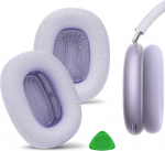 Geekria Comfort Asendusk&otilde;rvapadjad, mis &uuml;hilduvad Apple AirPods MAX (A2096), AirPods MAX2 (A3184) k&otilde;rvaklappidega, k&otilde;rvapadjad, remonditarvikud (lilla)