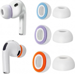 AirPods Pro 3 (2025) asendusk&otilde;rvaklapid pehme vaht + silikoonist k&otilde;rvaklapid AirPods Pro 3. p&otilde;lvkonnale, libisemiskindel disain sobib laadimiskohvrile, 3 paari (S/M/L)