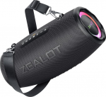 ZEALOT Bluetooth-k&otilde;lar, muusikaboks Bluetooth Box v&auml;ljas, 80 W stereoheli, BassUp, 16000 mAh aku, AUX port, USB, Micro SD/TF, USB-C, Bluetooth 5.2, IPX6 veekindel, telkimiseks, basseini jaoks