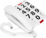 Suur nuputelefon, lauatelefon, millel on lihtne Senior Phone, House Wired Senior Phone Loe nupud ja Super Loud helinad