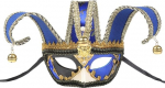 BESPORTBLE Veneetsia pool n&auml;omask Mehed - Fancy Dress kost&uuml;&uuml;m mask karnevali maskiball Halloween j&otilde;ulud Cosplay Party mask valmistatud plastist 13.39 x 7.48 tolli