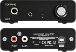 Topping DX1 DAC k&otilde;rvaklappide v&otilde;imendi Ak4493S XU208 DSD256 PCM384KHz USB DAC HiFi Audio Mini Desktop Decoder RCA/6.35mm/3.5mm k&otilde;rvaklappide v&auml;ljund DAC v&otilde;imendi k&otilde;rge ja madala v&otilde;imendusega