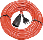 Brennenstuhl 1167507 50m punane plastist pikenduskaabel Itaalia pistikuga 16A ja Schuko pistikupesaga