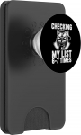 Minu nimekirja kontrollimine 6-7 Mal Lustiger Weihnachtsmann Weihnachten PopSockets PopWallet f&uuml;r MagSafe