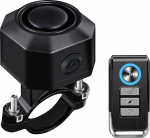 Jalgratta h&auml;ires&uuml;steem Jalgratta h&auml;ires&uuml;steemid juhtmevaba kaugjuhtimisega - USB-C veekindel mootorratta jalgratta j&auml;lgimise vargusvastane vibratsioon Scooter Alarm System Bike Alarm