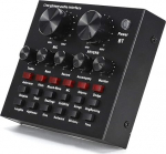 Annadue External V8 Audio Sound Card, Bluetooth Computer Live Broadcast Sound Card, ABS Voice Change Card with 112 Types of Electro Acoustics, 18 Types of Sound Effects, 6 Effect Modes. (Black)