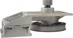 CNC-Getriebe-Geschwindigkeitsverh&auml;ltnis 5:1, angepasstes Getriebe, linkes Stirnradgetriebe, Kurzachsengetriebe, 1,5-Modul-Synchronrad-Untersetzungsgetriebe 1,5M