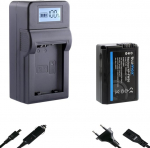 Blumax aku &uuml;hildub Sony NP-FW50 [1030 mAh] + kiirlaadija Alpha 7 7II 7R 7S II 5000 6300 6500 / NEX-7 NEX-F3 / DSC RX10 IV // ZV-E1 akuga