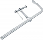 Raske metallit&ouml;&ouml;de tugev k&auml;si F stiilis libisev ratasvarrega lauaklamber, mis sobib keevitamiseks, puidut&ouml;&ouml;tlemiseks ja l&otilde;ikamiseks