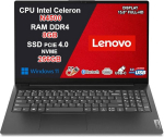 Lenovo s&uuml;learvuti, s&uuml;learvuti Intel N4500, RAM 8GB, SSD 256GB, FHD 15.6 tolli, Lan, HDMI, USB Type-C, Win 11, WiFi, s&uuml;learvuti, hiir WiFi tasuta