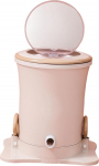 Sharplace Pesumasinate Spinner Manual Mini Compact Portable Laundry Spinner Tumble Dryer for Dorm RV Household Apartment Camping Pink L