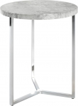 HAKU M&ouml;bel K&otilde;rvallaud Betooni v&auml;limus Kroom MDF Metall M&otilde;&otilde;tmed K&otilde;rgus 54 cm x l&auml;bim&otilde;&otilde;t 45 cm Stiil: Moodne