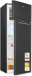 Exquisit Inoxlook-az KGC5270-45-040D k&uuml;lmik-s&uuml;gavk&uuml;lmik | 206 L netomaht, energiat&otilde;hususe klass D, 40 dB, 4-t&auml;rni s&uuml;gavk&uuml;lmik 37 L | LED-valgustus, k&auml;sitsi reguleeritav temperatuur, klaasriiulid