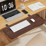 Faltbare Schreibtischverl&auml;ngerung, ergonomische Tastaturablage, einfach zu installieren, B&uuml;ro-Schreibtisch-Organizer, Arbeitsplatz-Verbesserung f&uuml;r verbesserten Komfort und Produktivit&auml;t