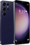 J24Ultra mobiiltelefonid, 5,0-tolline Dual SIM Dual Camera, 16GB ROM 128GB laiendus, Android 9.0, Face ID/WiFi/GPS 3G mobiiltelefonid (J24Ultra-Dark Purple)
