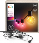 Philips Hue Festavia Globe V&auml;litingimustes kasutatav Fairy Lights, valge ja v&auml;rviline Ambiance, 14 m LED Fairy Lights, 20 lambipalli, timmitav aiavalgustus t&ouml;&ouml;tab Hue rakenduse, Alexa, Google Assistant, Apple Home kaudu.