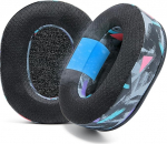 WC Freeze Blackshark Cooling Gel Ear Pads for 2020-2022 Razer Blackshark V2 ja V2 Pro (ei sobi 2023 mudelile) by Wicked Cushions - Rohkem mugavust, paksust ja heliisolatsiooni | 90s Black