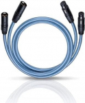 OEHLBACH seeria 2 X High-End audiokaabel XLR &uuml;hendusega (Made in Germany, HPOCC, CD m&auml;ngija, eel-/v&otilde;imsusv&otilde;imendi jaoks) - 2 x 2 m sinine