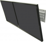 Ergotron Neo Flex Dual Wall Mount kuni 24-tollise monitori jaoks