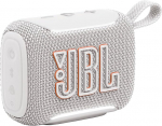 JBL GO 5 Ultra-tragbarer Bluetooth-Lautsprecher mit gro&szlig;em JBL Pro Sound und kr&auml;ftigem Bass, AirTouch-Pairing, wasserdichtes Design, 10 tunni kestusega, valge