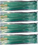 400 rohelist Kunststoff-Kabelbinder f&uuml;r den Garten, Kabelbinder f&uuml;r Elektriker und Gartenarbeit (2,8 mm x 300 mm)