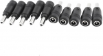Sourcingmap Kodumajapidamises DC Power 5.5 x 2.5mm isane 5.5 x 2.1mm emane Jack 10tk Mustad
