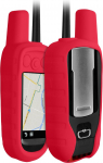 Garmin Alpha 100-ga &uuml;hilduv kwmobile &uuml;mbris - Kaitsekott GPS pihuarvuti jaoks, punane v&auml;rvusega