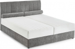 Atlantic Home Collection Alicia hoiukastivoodi koos padjarulliga, tumehall