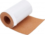 Cork Board Self-Adhesive 1 Roll Self-Adhesive Cork Panels, Cork Roll, paks korgimatt, Self-Adhesive Cork Board, Korkplaadid koos tugeva kleepuva taustaga (250 x 15 x 0,2 cm)