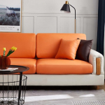 High Stretch veekindel PU nahast diivan kate Non-Slip m&ouml;&ouml;bli kaitsja 2 3 4 istekohaga sobiva tooli padja istme Patio diivan Slipcover