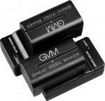 GVM BC-750/770 Battery and Charger 4400 mAh for F975, 960, F950, F930, F770, F750, F550, DCR, DSR, HDR, FDR, HVR, HVL and LED Video Light