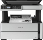Epson EcoTank ET-M2170 Refillable 3-in-1 Black and White Printer (Scanner, Copier, A4, Duplex, USB 2.0, Wi-Fi, Ethernet) Large Ink Tank - High Yield, Low Page Cost