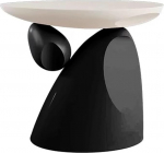 Nesting Coffee Tables - Minimalistisches Mid-Century Design, Leichter Kunststoff, keine Montage erforderlich f&uuml;r Wohnzimmer, Schlafzimmer, Balkon