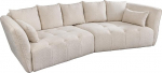 Riess Ambiente Modern Big Diivan Royal 295 cm Champagne Boucl&eacute; Spring Core XXL Diivan Living Landscape