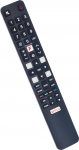 AULCMEET RC802N YUI5 asenduspult, mis sobib TCL QLED LED Android Smart TV 55C835K 65C835K 43P610K 55P610K 50P610K 65P610K 50P638K 43P638K 55P638K 65P638K 75P638K jaoks.