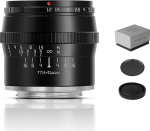 TT Artisan 50 mm F1.2 APS-C objektiivi &uuml;hendus MFT Mount Must Manuaalne fookus Optiline konstruktsioon 11 elementi 7 grupis