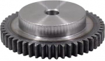 1,5 m 50 hammastega hammasratas hammasratas hammasratas puuriga umbes 10 mm 45# terasest CNC 1 tk.