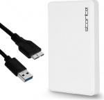 Storite 250GB v&auml;line k&otilde;vaketas, USB 3.0 Ultra Fast Slim HDD andmete varundamiseks, m&auml;lu laiendamiseks, kaasaskantav v&auml;line k&otilde;vaketas, &uuml;hilduv Mac, s&uuml;learvuti, arvuti, m&auml;ngukonsooliga (valge)