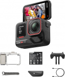 Insta360 Ace Pro 2 Xplorer Bundle Moon Silver - veekindel 8K aktsioonikaamera, mis on loodud koos Leicaga, 1/1,3-tolline sensor, Dual AI kiip, juhtivad tulemused v&auml;heses valguses, parim heli t&auml;navafotograafia jaoks