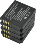 Uus BTBAI 4 x aku Sigma BTBAI&reg; AC/DC seinale / autole &uuml;ks akulaadija Sigma BP41 BP41 DP1 DP2 DP3 Merrill digikaamerale