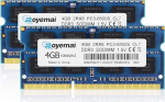 8GB komplekt (2x4GB) PC3-8500 DDR3 1066MHz RAM 2Rx8 4GB 204pin SO-DIMM 1.5V CL7 m&auml;lu uuendamine MacBook, MacBook Pro, iMac, Mac Mini jaoks