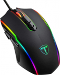 Vollion RGB m&auml;nguhiir 8 programmeeritava nupuga 7200 DPI / RGB valgustus / reguleeritavad m&auml;nguprofiilid USB juhtmega ja ergonoomilise disainiga MMO, MOBA v&otilde;i FPS m&auml;ngudeks PC/Mac'ile