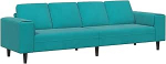 Diivanikomplekt T&uuml;rkis Samt Diivan Model3335099