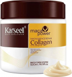 Karseell MACA CARE SYSTEM Juuksemask Kollageen Kookos&otilde;li S&uuml;gavhooldus Parandus H&uuml;dratsioon Anti Frizz L&auml;ikivus Siledus Toitumine Professionaalne juuksehooldus Kuivad kahjustatud v&auml;rvitud juuksed 500 ml