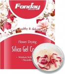 5LBs Fonday Silica Gel Flower kuivatuskristallid, peened kristallid, v&auml;rvin&auml;idik, korduvkasutatavad