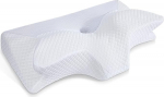 HOMCA ortopeediline padi Memory Foam kaela tugipadi HWS Ergonoomiline padi selja, k&uuml;lje ja k&otilde;hu magajatele, 70 x 40 x 8,5/14 cm