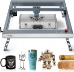 ORTUR OLM3 Laser Engraving Machine, 10 W Output Power, 0.05 mm Ultra Fine Spot, Add App Offline Control, Travelling Speed up to 20,000 mm/min, with Removable Raiser