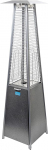 Activa Pyramid Cheops II Patio Heater, 9.3,KW Heat Output, 190 cm, Incl. Duran Schott Glass Tube, Gas Radiant Heater, Silver